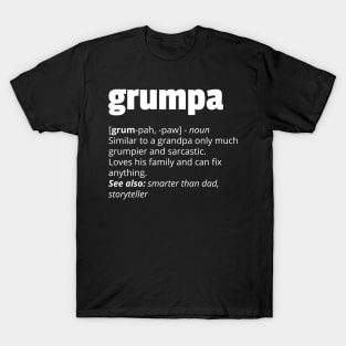 Grumpa Definition T-Shirt